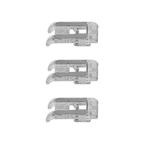 Accesorios para máquina de coser, 3 Piezas de acero inoxidable miniatura 5
