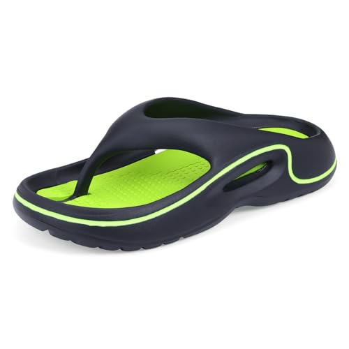 Image of DOCTOR EXTRA SOFT Men's Premium Slippers with Soft Acupressure Foot Massager for Adult | Comfortable & Light Weight| Stylish & Anti-Skid | Casual Waterproof & Everyday Flip Flops for Gents & Boys D-544