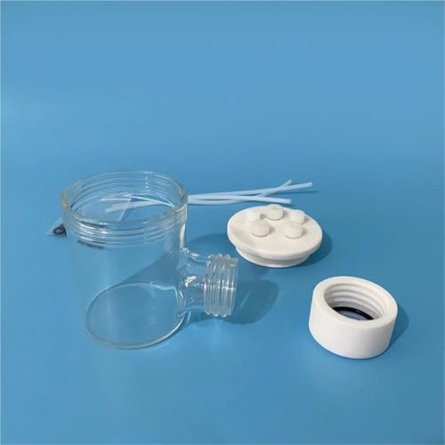 sujeniir K040-S Single-Layer Sealed photoelectrochemical Cell Quartz Reactor 24mm Quartz Window electrolytic Cell invoicing(300ml)