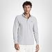 Lacoste Men's Long Sleeve Regular Fit Paris Stretch Piqué Polo Shirt, Silver Chine, X-Large