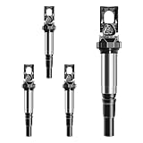 GPMMWPG Ignition Coils Pack UF598 Fits for Mini Cooper 2007-2016, Countryman 2011-2016, Paceman 2013-2016 L4 1.6L, Fits for Peugeot 207 2008-2011, Set of 4