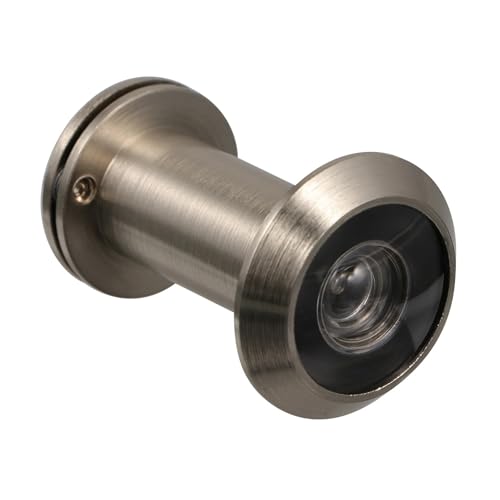 Peep Holes for Door 4pcs Copper Anti-Theft Door Viewer 180 Degree Wide Angle Lens Security Door Peep Hole for Residential Commercial Entrance Monitoring(Red) miniatura 6