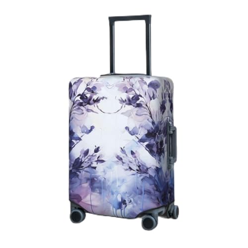 Travel Luggage Cover for Suitcase Elastic Suitcase Protector Lavender abstract painting Suitcase Covers Washable Suitcase Protective Cover Dust-proof Luggage Covers Fit 18-32 Inch Luggage