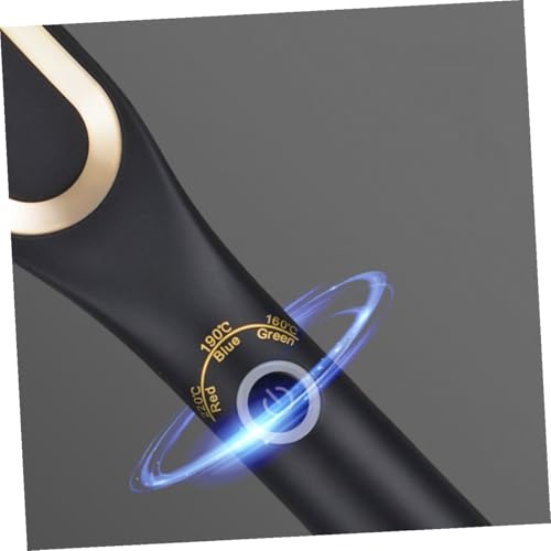Peine eléctrico alisador de barba Ciieeo con 3 niveles, peine alisador de cabello mini para hombres, enchufe estadounidense dorado, herramienta térmica para grooming de cabello corto y cuidado de barba miniatura 6