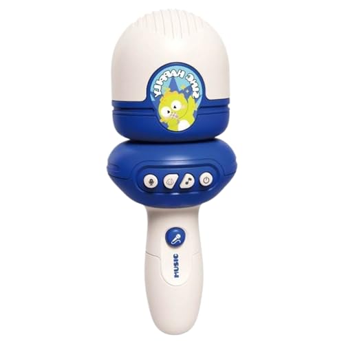 Micrófono de Karaoke inalámbrico | 7.87 Pulgadas Micrófono de Karaoke para niños | ABS Micrófonos para niños con Cambio de Voz y grabación | Juguete de Canto portátil con música para ninos
