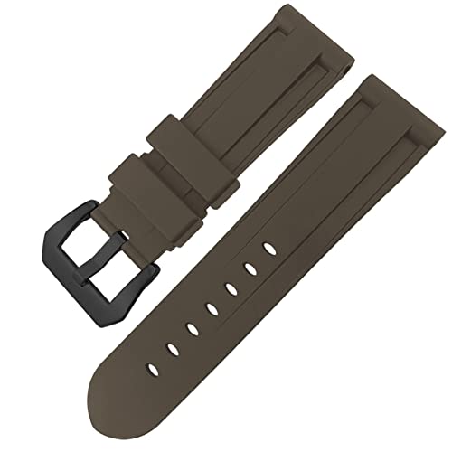 Bracelet de montre en silicone sport coloré pour le nautisme