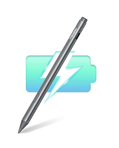 Metapen Stylet M2 pour Surface, 4096 (Niveau de Pression), Gomme de Fin, USB-C (Charge Rapide), Rejet de Paume et à l'Inclinaison, pour Surface Pro X/8/7/6/5/4/3, Surface 3, Surface Duo/Surface Duo 2