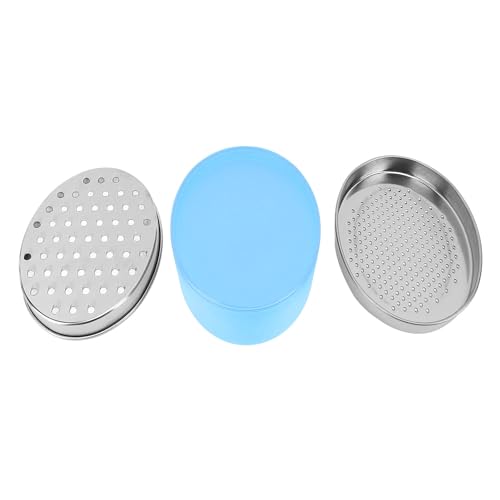Rallador de caja con 2 superficies y contenedor azul miniatura 5