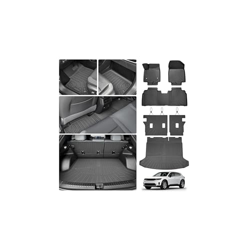 Cartist Floor Mats for Honda Prologue 2024 2025 2026, All Weather Cargo Liner for Prologue Accessories, Heavy Duty TPE Cargo Mats, Car Accessories