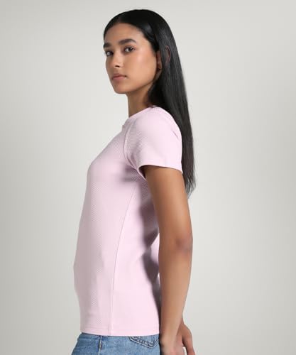 Image of PUMA Women Cotton Regular Fit T-Shirt