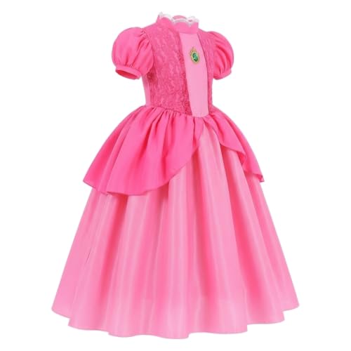 Disfraz rosa princesa para niñas con accesorios miniatura 4