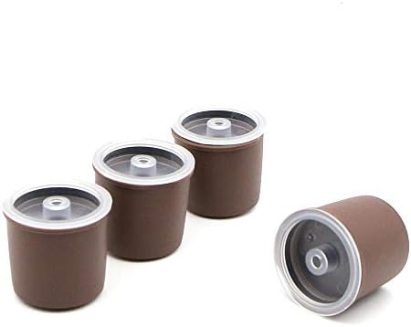 4 Pack Refillable Capsule Cup Reusable Coffee Filter Filling For Illy Coffeemaker (4)