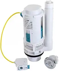 Mecanismo De Descarga Universal Reparo Caixa Acoplada Com Válvula De Descarga Dupla Superior Frontal Lateral 3/6 Litros Para Caixas Deca Celite Incepa Hydra Icasa Logasa Astra