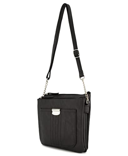 Rosetti Women's Midge Crossbody Bag, Faux Leather Purse, Adjustable Strap3