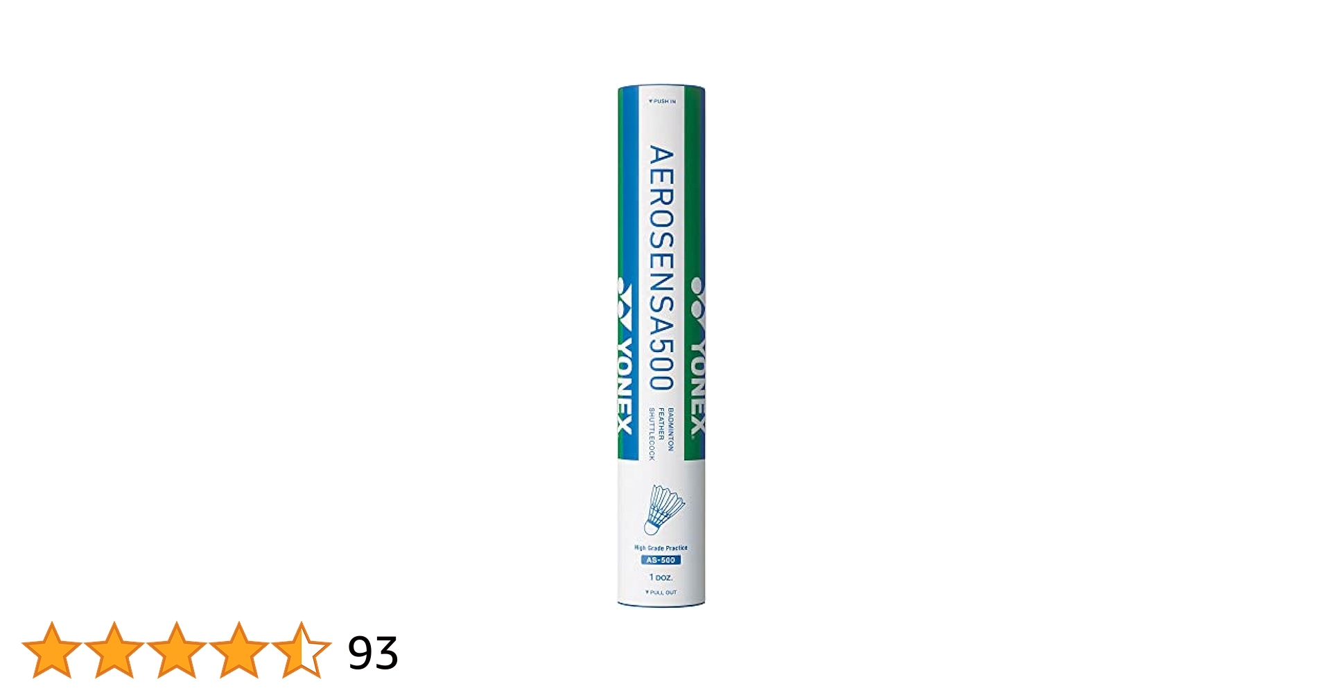 YONEX - エアロセンサ500ノック用シャトル288個 YONEX - エアロセンサ500ノック用シャトル288個 YONEX - エアロ