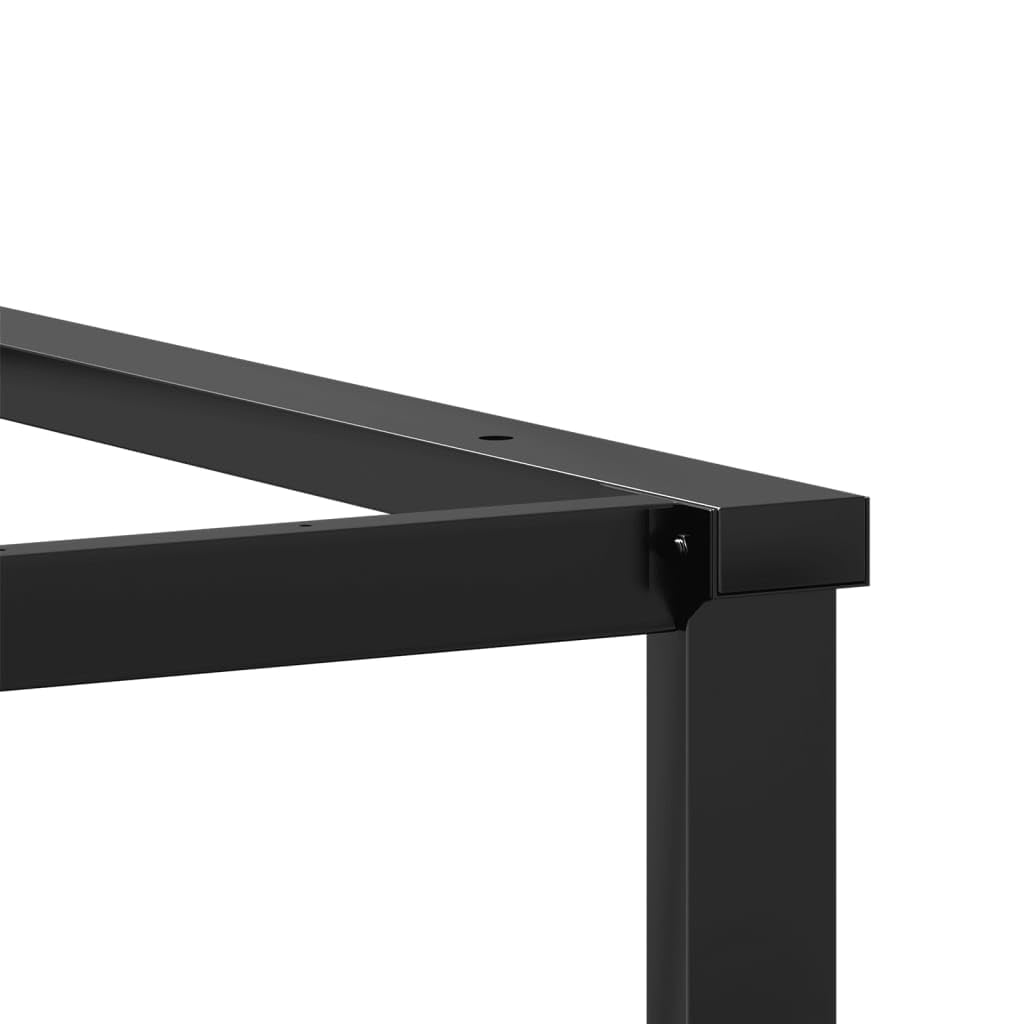 vidaXL Patas de Mesa de Comedor Estructura O Acero 160x80x73 cm, Pata de Mesa Auxiliar, Pata de mesita Auxiliar, Pata de Mesa de Metal