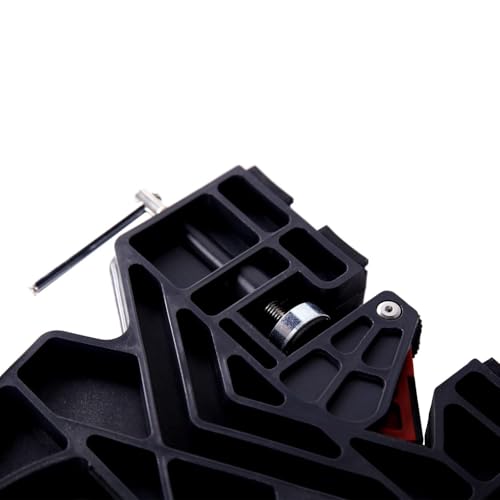 IGOSKI Tornillo de banco de esquí y snowboard, mangos antideslizantes para tornillo de banco mejorado, ajustable para esquiar y cera, con posición de trabajo horizontal y vertical - imagen 9