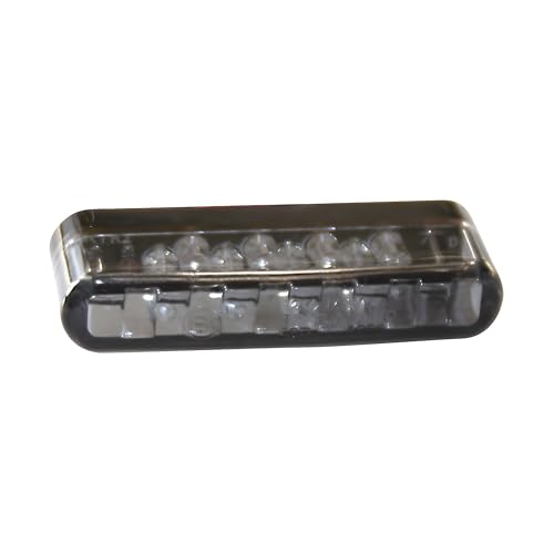 Clignotant moto encastré LED ShinYo indicateur direction moto verre teinté homologué