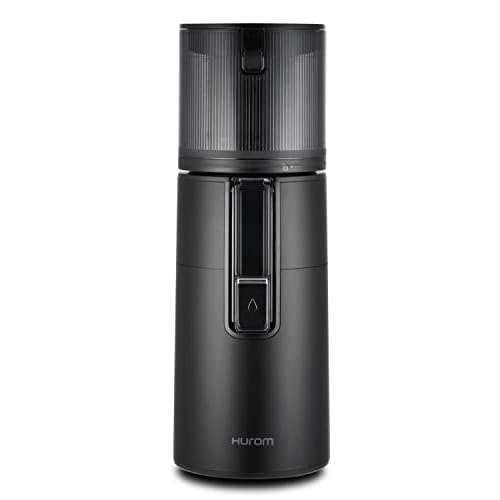 Hurom H400 Easy Clean Slow Juicer, Matte Black | Hands Free | Hopper Fits Whole Produce | Quiet Motor | Scrub Free Cleaning | BPA Free | Easy Assembly | Healthy Living | Cold Press Masticating Juicer
