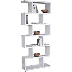 Estanteria Zig Zag Leroy Merlin TOP KIT | Estantería Zig Zag Florida 6380 | Estantería Salon | Separador de Ambientes |Blanco