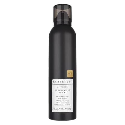 Kristin Ess Hair Soft Shine Beach Wave Hair Spray Cover