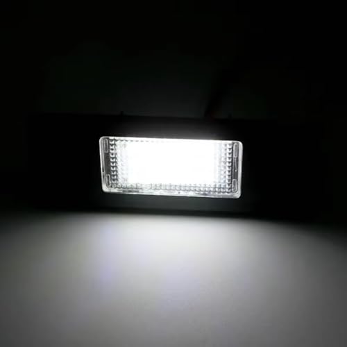 Luces de matrícula de coche para BMW E87 y E81 luz LED sin error canbus 4