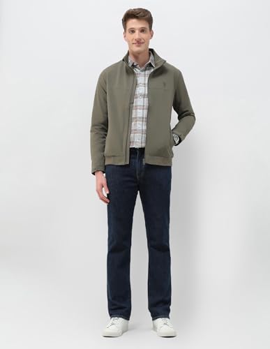 Image of U.S.Polo Association Men's Regular Fit Solid Casual Jacket