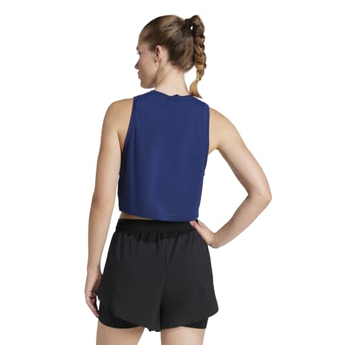 Image of adidas Womens Train Essentials Boxy Workout Tank Casual - Black