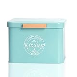 Dishwasher Pod Container with Hinged Lid. Farmhouse Metal Dishwaser Pods Holder for Kitchen Cabinet Organizer. Modern Kitchen Decor and Accessories. Dishwasher Detergent Tablet Storage (Green)