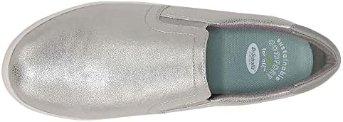 Dr. Scholl's Shoes Women's Madison Party Slip On Sneaker, Silver Metallic, 7.5 Wide | Image 1