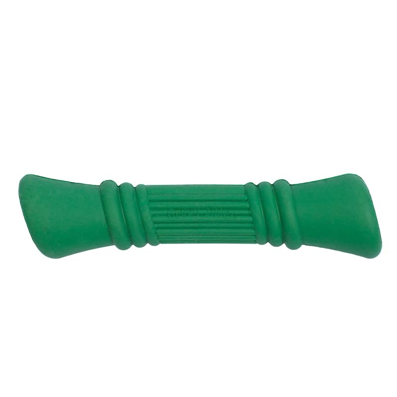 Image of Green Sheep Large Natural Rubber Bone Dog Chew Toy, Tough & Durable Dog Toys for Large Dogs, Keeps Them Busy with Hidden Treats, Medium to Large Breed