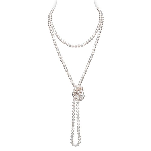 1920s Pearl Flapper Beads Great Gatsby Necklace Accessories Gift Wrap