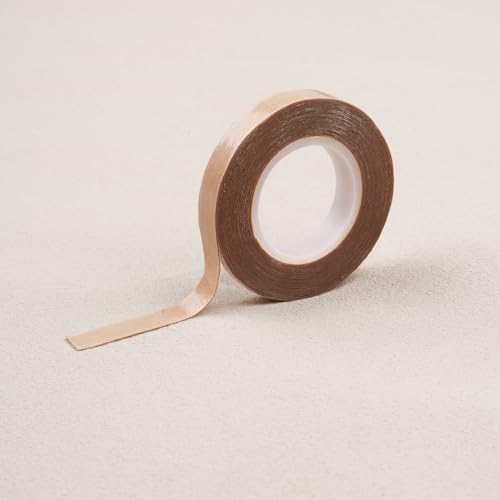 Image of WENNALIFE Hair Extension Tape Roll Double Sided, Transparent Tape for Hair Extensions, No Residue Tape in Tape Replacement Strong Adhesive Easy to Cut, 3 Yards x 0.3 Inch /Roll