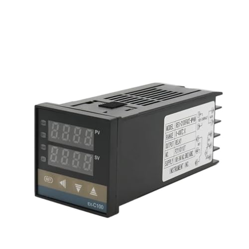 Controlador de temperatura REX-C100 PID para evitar oscilaciones térmicas en procesos
