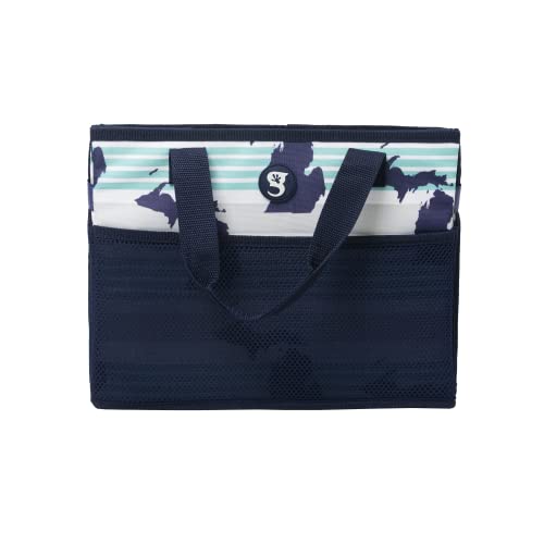 geckobrands Folding Trunk Tote – Collapsible Car Organizer with Removable Dividers3