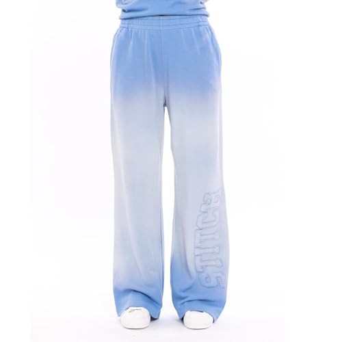 Disney Lilo & Stitch Womens French Terry Sweat Pants Blue Small - image 2