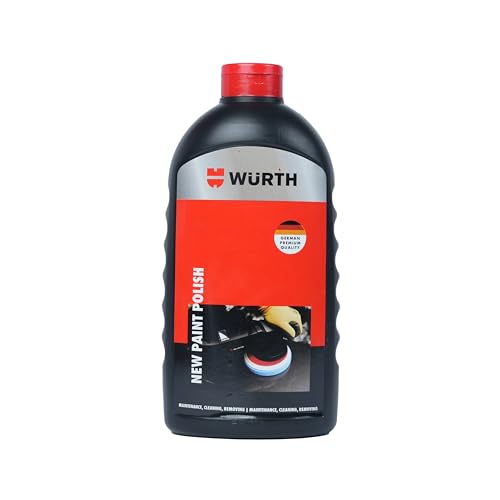 Image of Wuerth New Paint Polish - 1L | High Gloss Polish for New Uni & Metallic Paints | German Engineered | Removes Light Scratches, Tar & Contaminants | Long-Lasting Protection