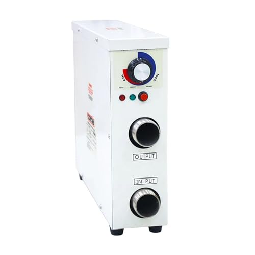 ERSINIAN Pompe à Chaleur Haute précision 5,5 KW/9 kW/11 kW/15 kW/18 KW, Chauffe-Eau électrique pour Piscine et Spa, 220/380 V, largement Applicable (9 KW, 380 V)