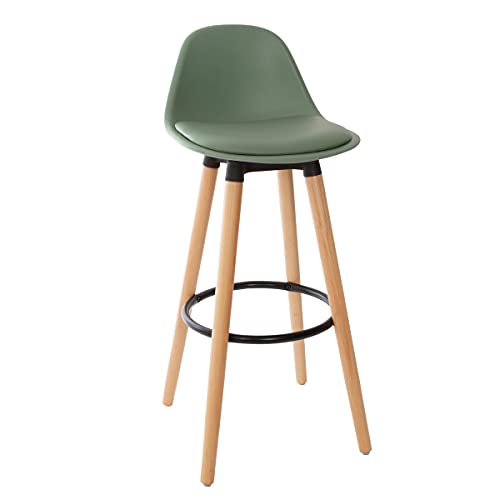 Tabouret de Bar Maxon Kaki - Atmosphera créateur d'intérieur