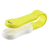 曙産業 カッター グリーン 日本製 一つで袋の開封・パックのフィルムカットができる スライドパーツの伸縮でカットモードを変更 左右どちらの方向にもカットOK マグネット付 パックと袋のカッター CH-2000 86×28×28mm