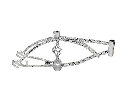 Lowrider Bike 12 Cage Twisted Frame Chrome.Bike parts.Bicycle parts