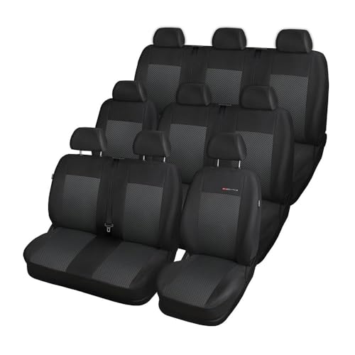 I materiali del coprisedile per auto sono laminati con schiuma poliuretanica e fodera. I copri sedili sono su misura per il determinato modello e versione dell'auto e permettono di mantenere la piena funzionalità dei sedili. Il completo contiene coprisedili su misura realizzati con cura per il determinato modello e versione dell'auto (corrispondente al 100%).