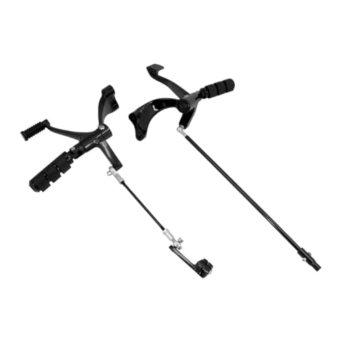 Kit commandes avancées moto en alu forgé pour Sportster XL 883 1200
