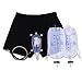 Urine Collector, Men's Incontinence Briefs Set Leakproof Incontinence Underwear Detachable Wearable Urinal with Urine Leg Bag & Silicone Urine Collector Catheter for Men Elderly, M