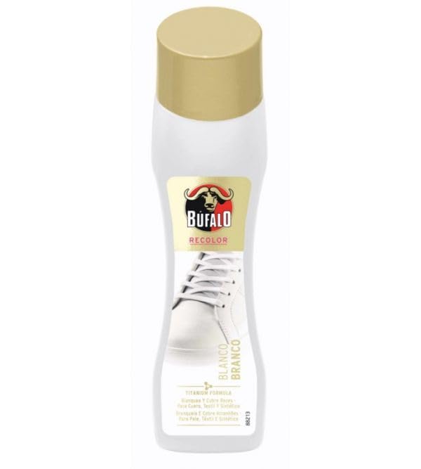 Genérico BÚFALO Crema con autoaplicador para calzado blanco BUFALO 50 ml.