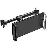 360° Rotation Car Headrest Mount, Phone Tablet Car Headrest Grip Mount Stand Cradle Bracket Holder for iPad/ Samsung Galaxy Tabs/ Amazon Kindle Fire 4 ~11 inch Smartphones and Tablets