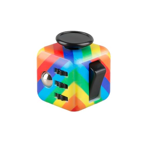 Thyonta 1 Pcs Fidget Cube Toys Multi-functional Stress Relief Cube Anti-stress Anti-anxiety for Kids Children Teen Adult