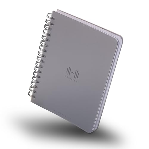 Idem Radices Trainingstagebuch mit 156 workout für dein Krafttraining - Trainingsbuch in A5 und A6 - Workout Planer fürs Gym - Fitness Tagebuch mit Erfolgskontrolle