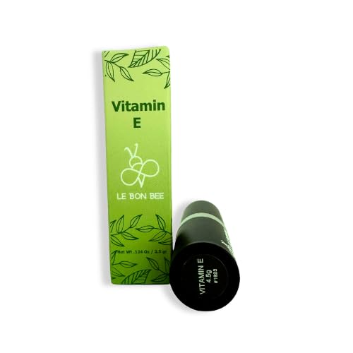 Vitamin E Lip Moisturizer for Dry Lips, Restoring & Regenerating Lip Balm, Made in USA