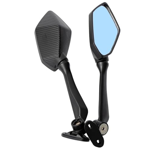 Espejo retrovisor para motocicleta con visión ampliada azul para Aprilia GPR250R 2